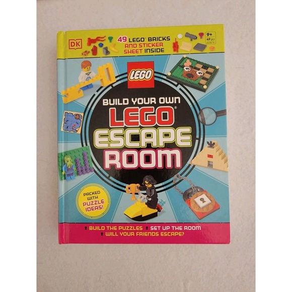 Other - Build‎ Your Own LEGO Escape Room by Simon Hugo and Barney Main (2022, Hardcover)
